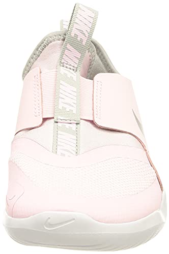 Nike Kids' Preschool Flex Runner Running Shoes, Pink Foam/Metallic Silver, 2 Toddler