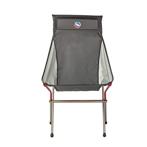 Big Agnes Inc Unisex's Agnes Big Six Camp Chair, Asphalt/Gray Furniture, One Size, FBSCCAG19