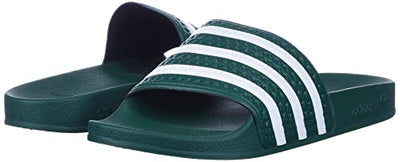 adidas Originals Adilette Collegiate Green/White/Collegiate Green 13 D (M)