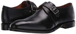 Allen Edmonds Mens Plymouth Black Monk Straps 7.5 E