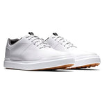 FootJoy Men's Contour Casual Golf Shoe, Cool White, 10