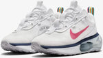 Nike Women's Air Max 2021 100, White/Thunder Blue/Pure Platinum/Archaeo Pink, 11 M US
