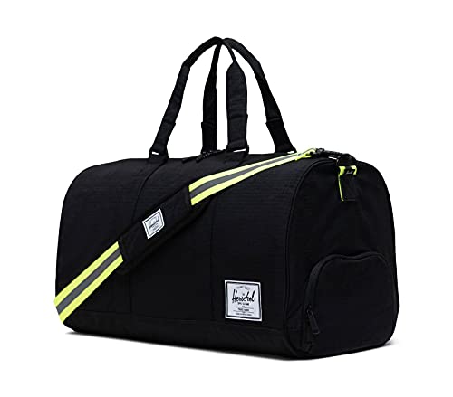 Herschel Supply Co. Novel Black Enzyme Ripstop/Black/Safety Yellow One Size