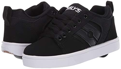 HEELYS Racer 20 (Little Kid/Big Kid/Adult) Black-T 2 Little Kid M