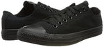 Converse Unisex Chuck Taylor All Star OX Sneaker (5 Men 7 Women, Black Monochrome)