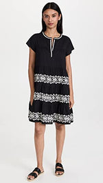 Roller Rabbit Women's Pamela Dress, Black, S