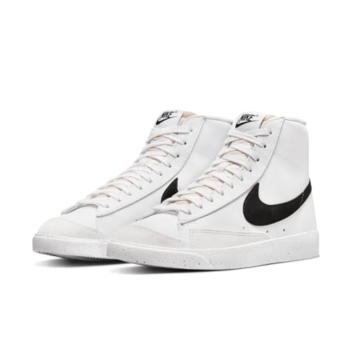 Nike Women's Shoes Sneaker, White Black, 9 AU