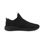 PUMA Womens Better Foam Prowl Slip On Cross Trainer, PUMA Womens Black-PUMA Womens Black, 6.5