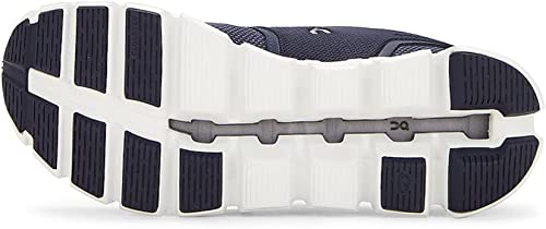 On Men's Cloud 5 Combo Sneakers, Ink/Metal, Blue, 14 Medium US