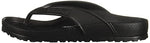 Birkenstock Unisex Flip Flop Sandal, Black, 11 US Women