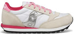 Saucony Jazz Original Sneaker, White/Silver, 1.5 US Unisex Big Kid