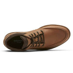 Rockport Men's Weather Ready Moc Boot Ankle, Wheat Leather, 6.5 Wide