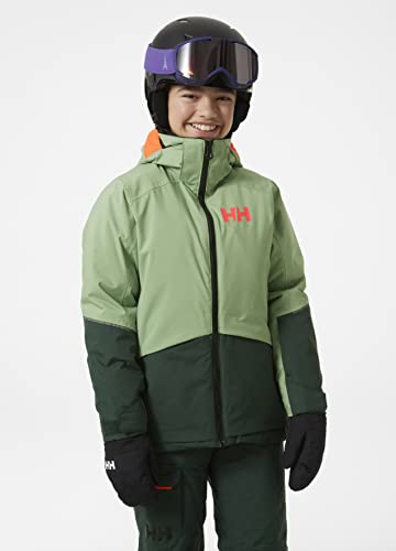 Helly-Hansen Junior Unisex Stellar Jacket, 495 Darkest Spruce, 16