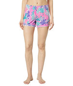 Lilly Pulitzer PJ Knit Shorts Multi Seaside Carnivale Knit SM