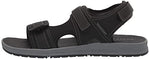 Rockport Men's Lucky Bay Sport 3 Strap Sandal, Black NBK, 10
