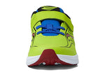 Saucony Kinvara 13 JR Running Shoe, Acid/Lime, 5 Wide US Unisex Little_Kid