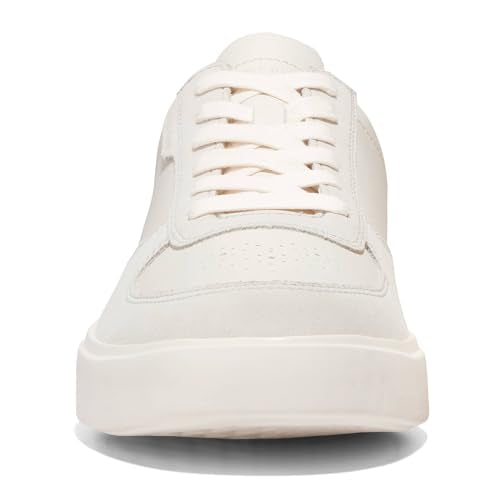 Cole Haan Men's Grand Crosscourt Transition Sneaker, Ivory/Silver, 11.5 Wide