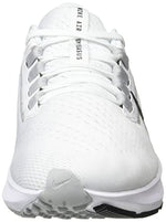 Nike Air Zoom Pegasus 38 Mens Running Trainers CW7356 Sneakers Shoes (UK 11.5 US 12.5 EU 47, White Black Pure Platinum 100)