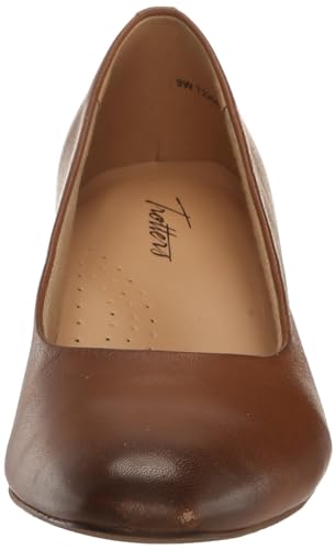 Trotters Women's Daria Pump, Cognac, 9.5 X-Wide