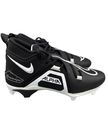 Nike Alpha Menace Pro 3 Men's Football Cleats (us_Footwear_Size_System, Adult, Men, Numeric, Medium, Numeric_11) Navy Blue/White
