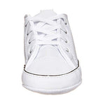 Converse Kids' First Star High Top Sneaker, White, Size 1 M Us Infant