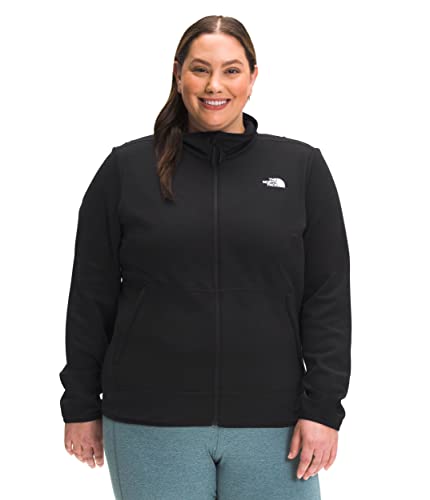 THE NORTH FACE Canyonlands Full Zip Plus Womens Fleece TNF Black 2X