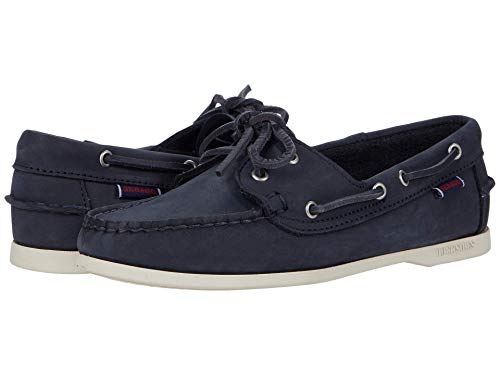 Sebago Jacqueline Nubuck Blue Navy 5 Regular (R)