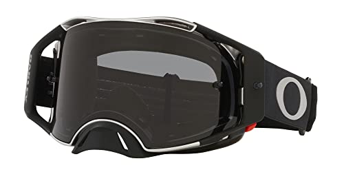 Oakley Airbrake MX Goggles, Tuff Blocks Black Gunmetal w Dark Grey