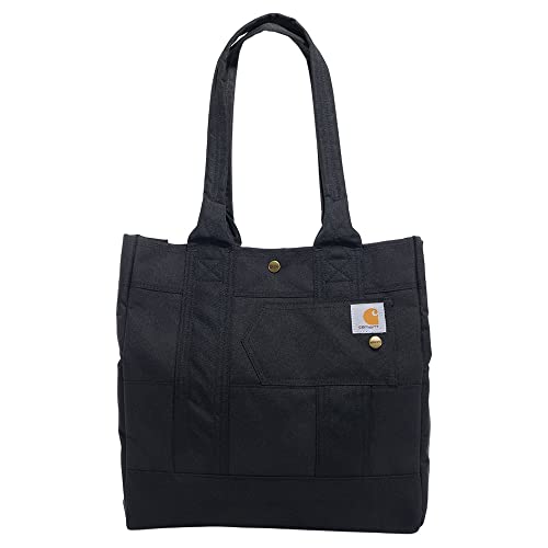Carhartt Gear B0000380 Vertical Snap Tote - One Size Fits All - Black