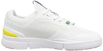 On Women's The Roger Spin Sneakers, Undyed-White | Yellow, 10 Medium US