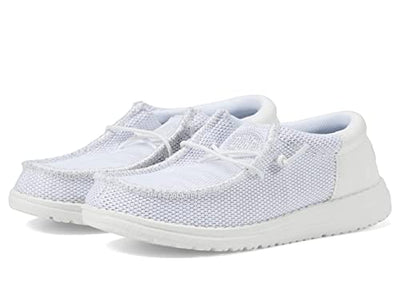 Hey Dude Boy's Wally Funk Mono Slip-On Casual Shoes (Little Kid/Big Kid) Ghosted 5 Big Kid M
