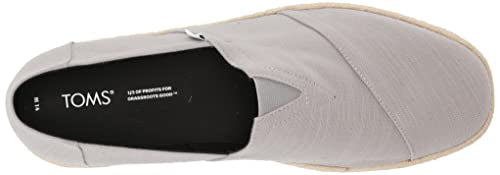 TOMS Men's ALP Rope 2.0 Loafer Flat, Drizzle Grey, 13