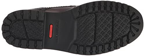 Rockport Men's Mitchell Moc Boot Ankle, Burgundy, 8.5