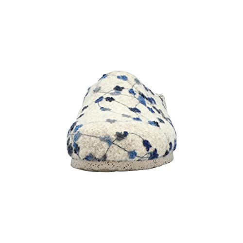 Mephisto Women's Polli Slipper, Sweety Galaxy Light Taupe/Grey, Size 10