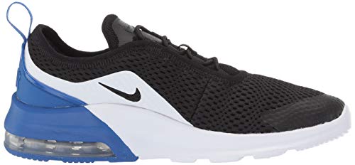 Nike Boy's Air Max Motion 2 (PS) Pre School Shoe Black/Game Royal/White Size 3 M US