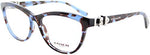 Coach HC6087-5392 Eyeglasses Blue Tortoise w/demo lens 53mm