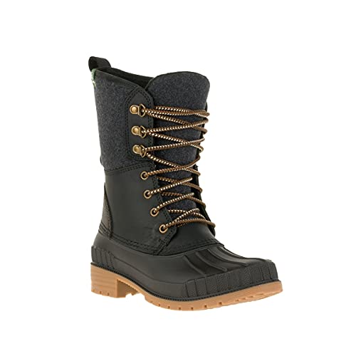 Kamik Women's High Boots, Black Black Blk, 9