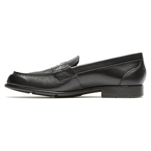 Rockport Men's Classic Loafer Penny, Black II, 9.5 Medium