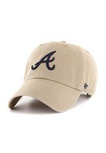 '47 Brand Relaxed Fit Cap - MLB Atlanta Braves Khaki Beige