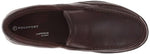 Rockport Men's Eberdon Dark Brown Leather 9 W (EE)-9 W