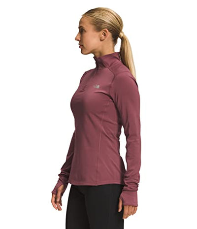THE NORTH FACE Winter Warm Essential ¼ Zip - Women's Wild Ginger 2X-Large