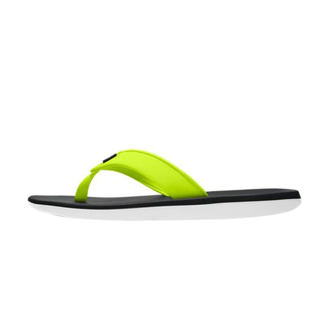 Nike Men's Kepa Kai Thong Black/White/Volt Men's Flip Flops Size 14