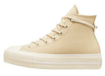 Converse Women's Chuck Taylor All Star Lift Sneakers, Oat Milk Size 8 Medium US