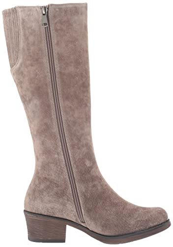 Propét Women's Rider Knee High Boot, Smoked Taupe, 8 Narrow
