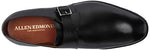 Allen Edmonds Mens Plymouth Black Monk Straps 7.5 E