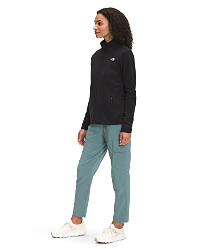 The North Face Women's TKA Glacier Full Zip Jacket, TNF Black, M