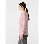 Arc'teryx Taema Hoody Women's | Light Breathable Performance Sun Hoody | Desert Salt Heather, Medium