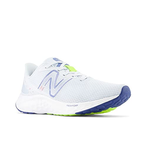New Balance Women's Fresh Foam Arishi V4 Running Shoe, Ice Blue/Night Sky/Pink Moon, 5