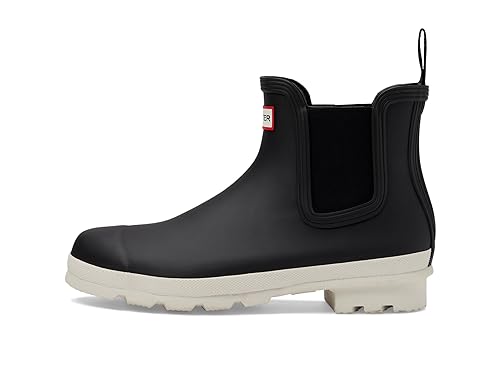 Hunter Original Chelsea Black/White Willow 11 M