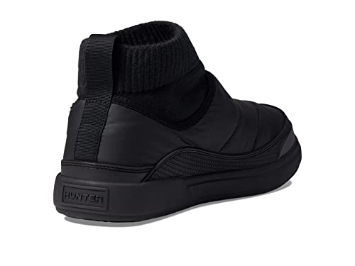 Hunter in/Out Puffer Knit Boot Black 12 M